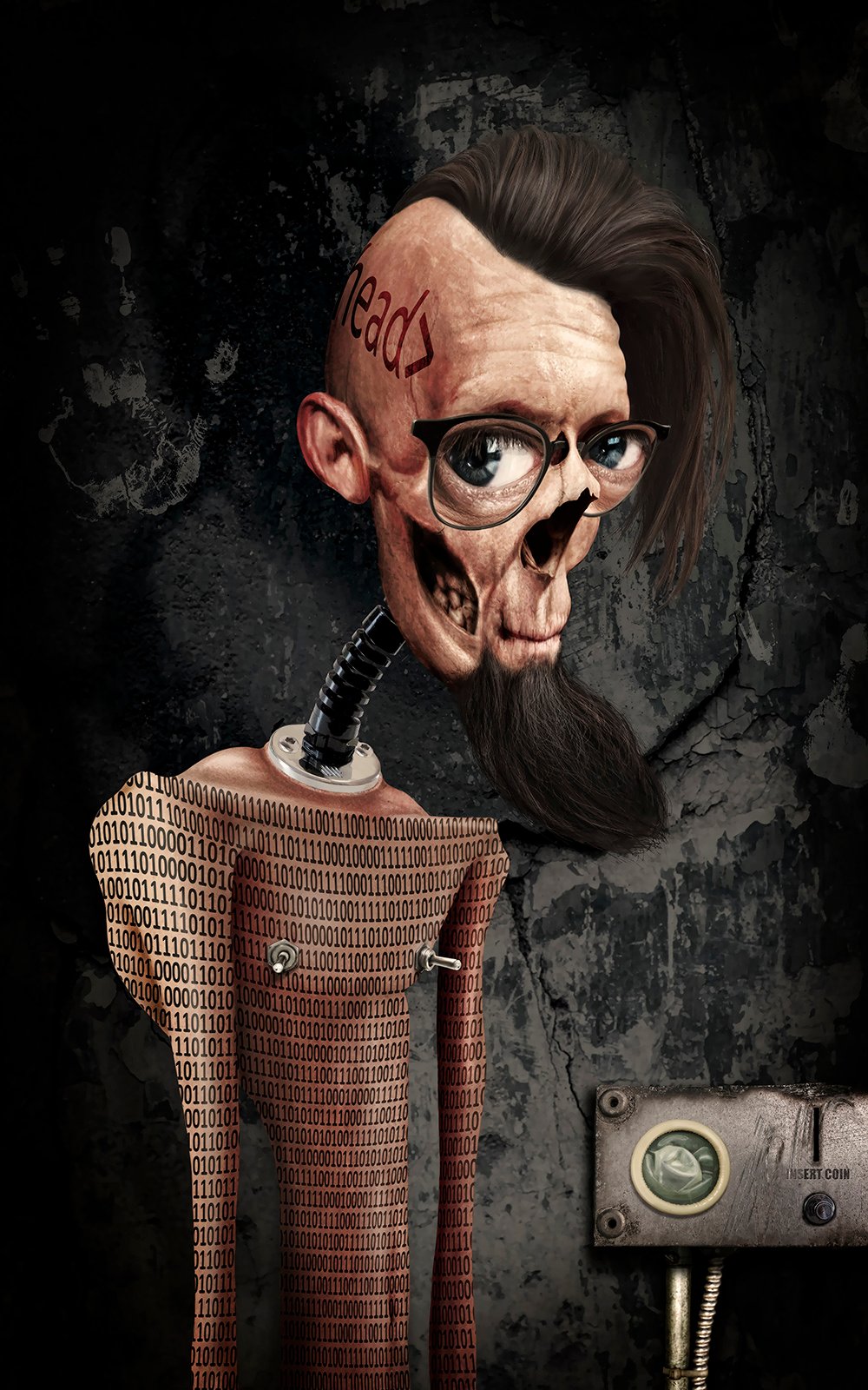 'Plug n' play' digital art by Gaby el Ashkar