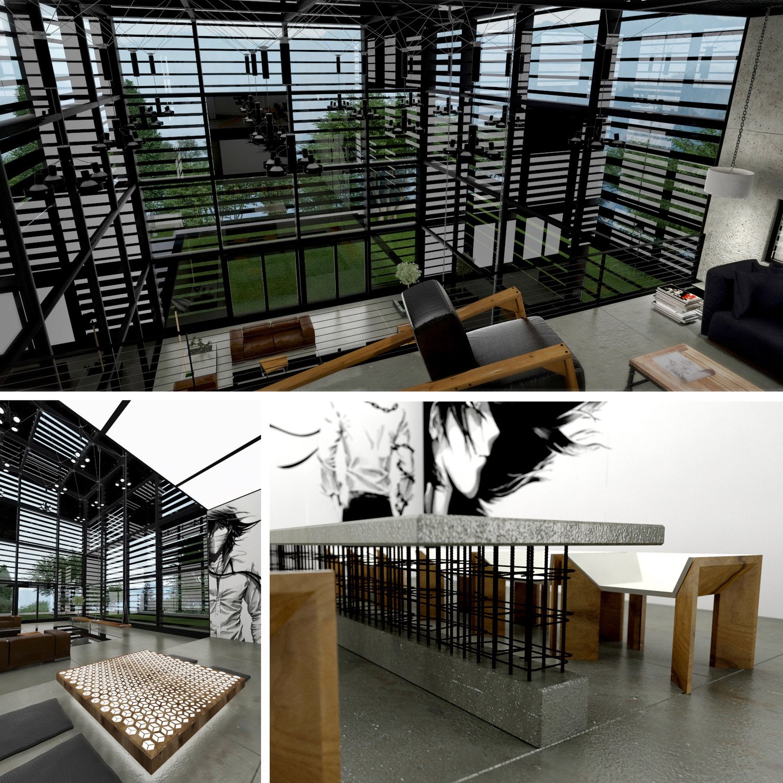 Interior Space of 'Aperture' 2017 bronze A'design award winner