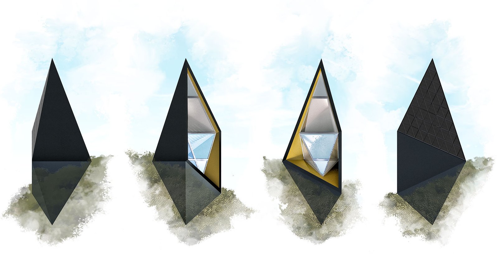 360 view of 'Rutile' modern cabin